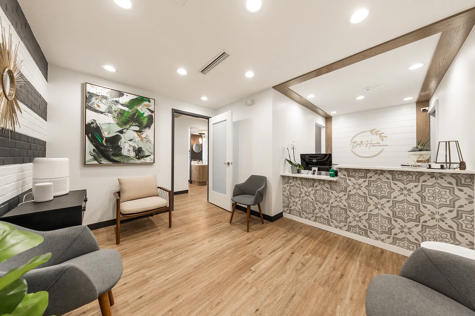 Dr Sarah Kennealy, Belle Haven Family Dentistry Liberty Construction